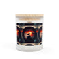 Frosted Glass Candle, 11oz