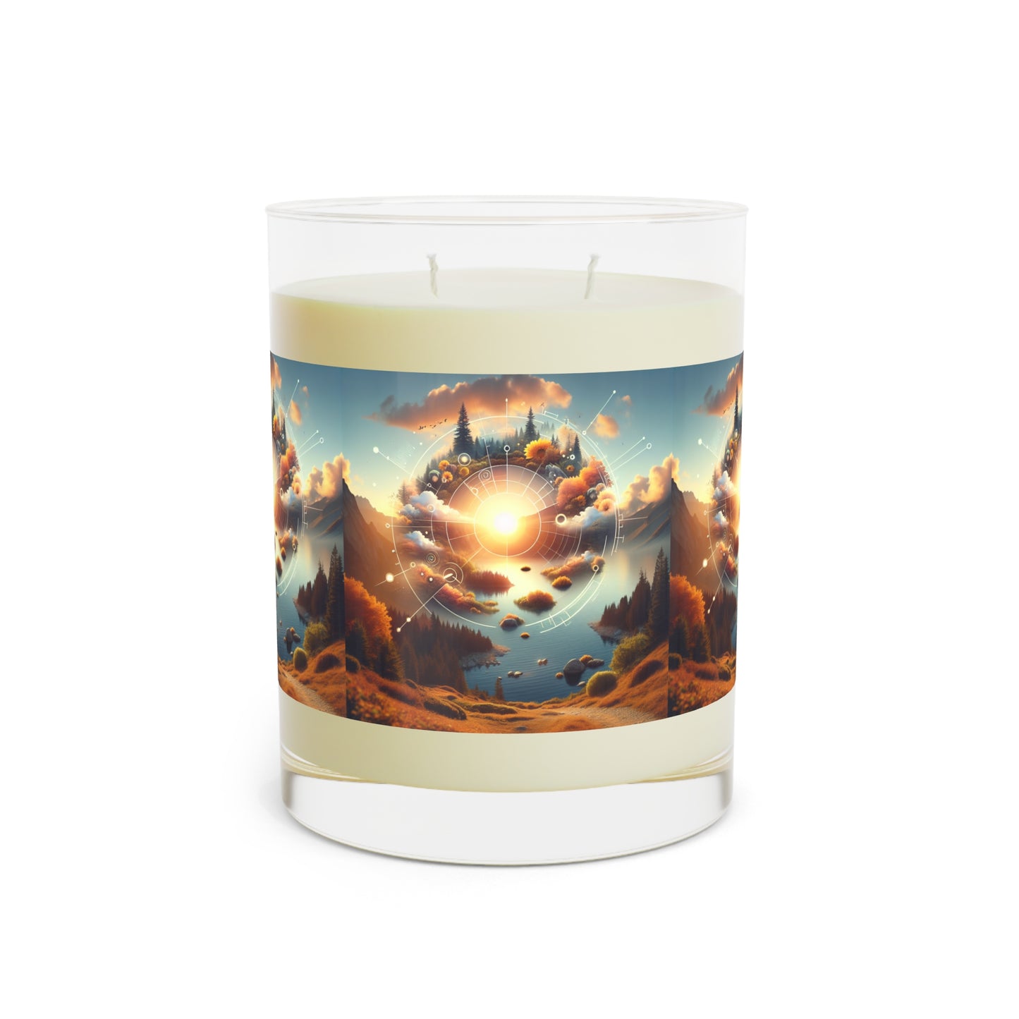 Scented Candle - Full Glass, 11oz